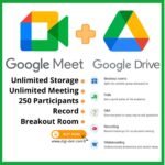 Google Meet and Google Drive